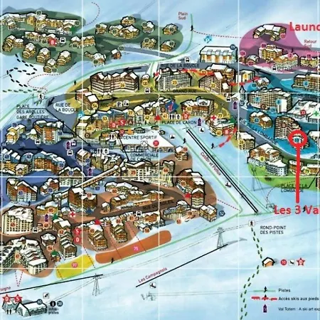 Portillo - Location: Pour 4 Personnes Au Calme Mae-9067 Val Thorens